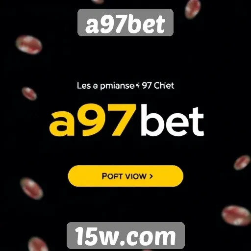 Novas promoções disponíveis no a97bet