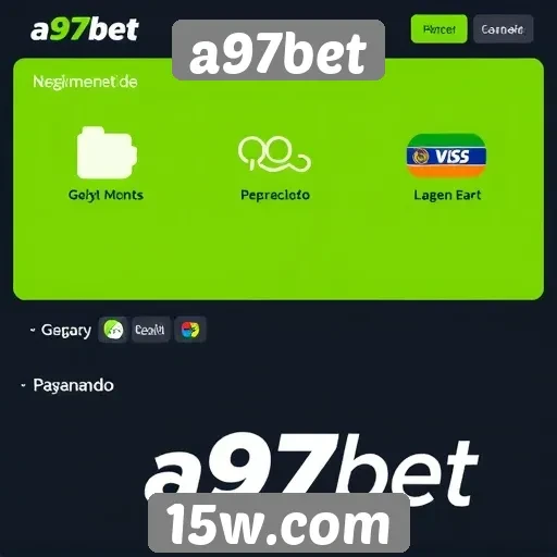 opções de pagamento disponíveis no a97bet