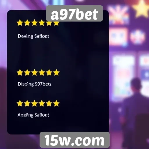 Recebendo avaliações positivas de usuários no a97bet