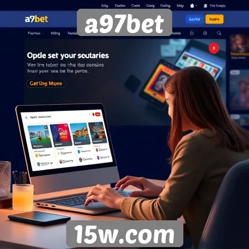 Usabilidade e design do site A97bet em foco